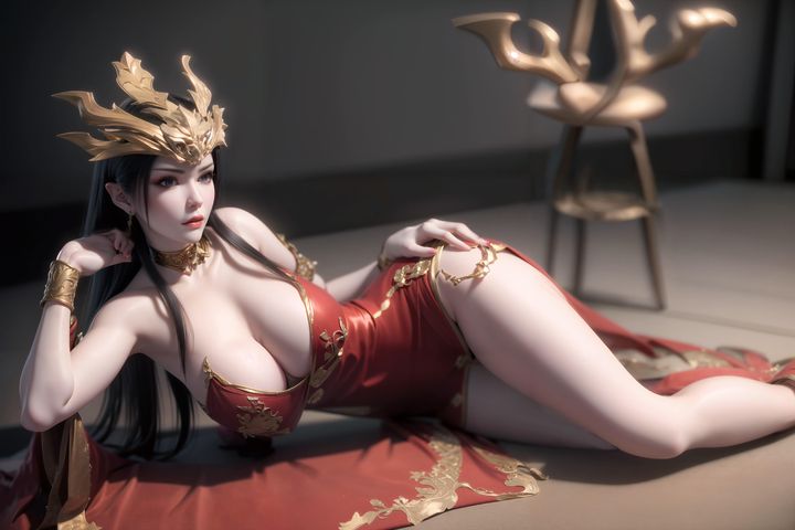 《[AI繪畫]國漫女主阿七.薔薇.高瑤.小舞.雲曦.應天王後.美杜莎》漫画 第09話