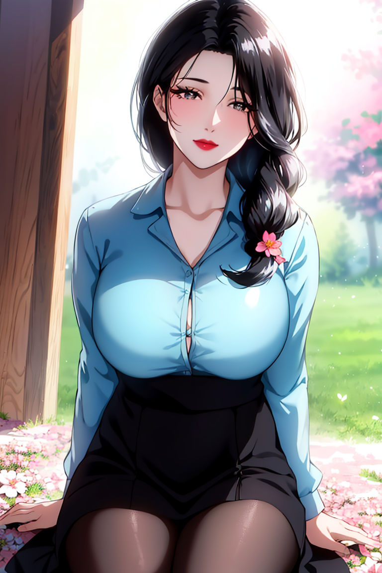 《[AI繪畫]美人母親整合肉嫁高柳傢》漫画 第01話