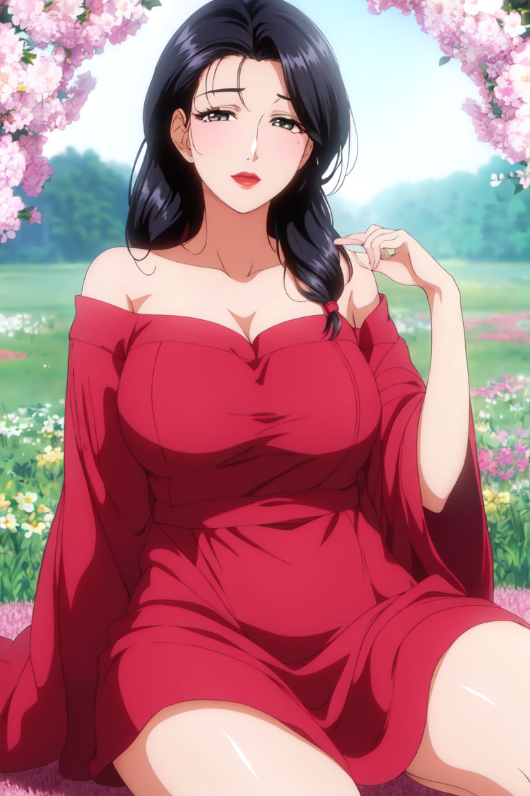 《[AI繪畫]美人母親整合肉嫁高柳傢》漫画 第01話