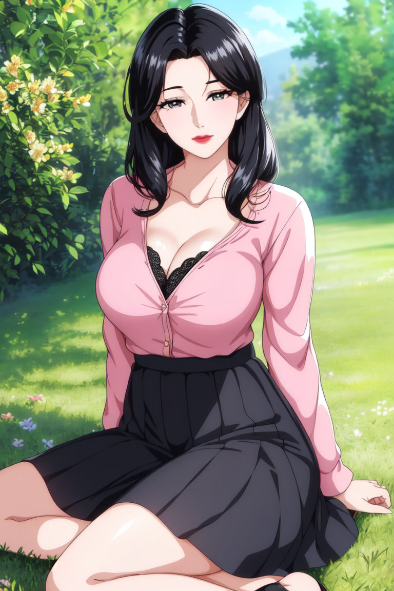 《[AI繪畫]美人母親整合肉嫁高柳傢》漫画 第01話