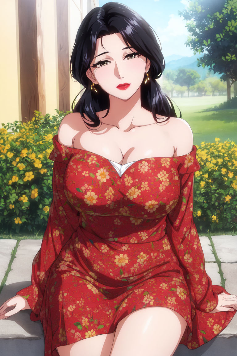《[AI繪畫]美人母親整合肉嫁高柳傢》漫画 第01話