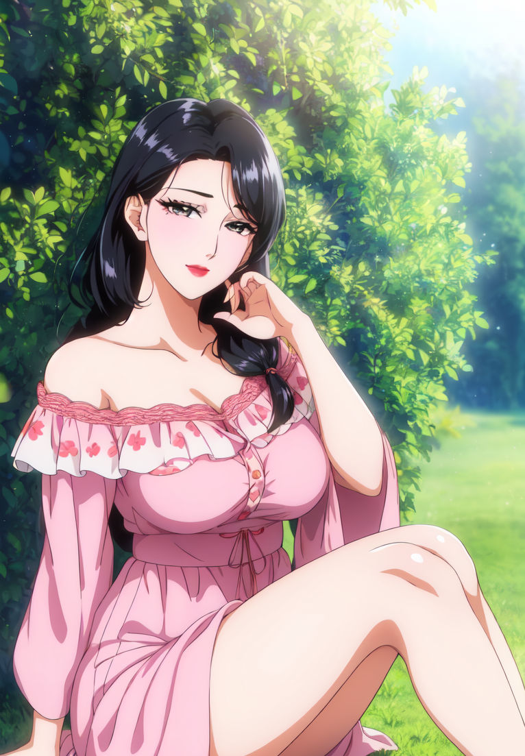 《[AI繪畫]美人母親整合肉嫁高柳傢》漫画 第01話