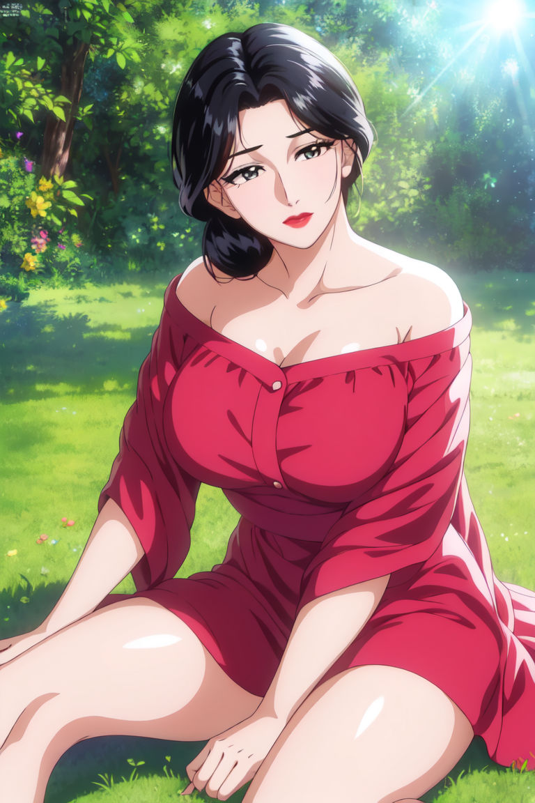 《[AI繪畫]美人母親整合肉嫁高柳傢》漫画 第01話