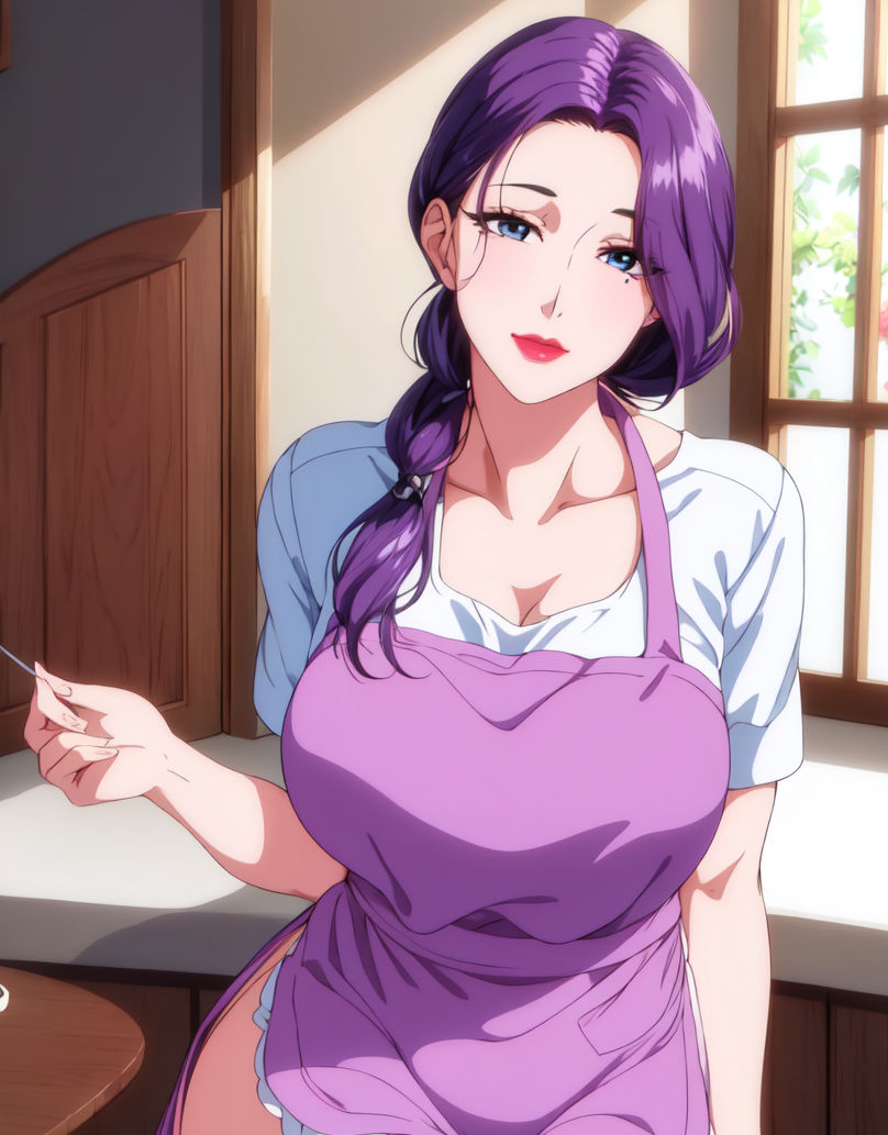 《[AI繪畫]美人母親整合肉嫁高柳傢》漫画 第01話