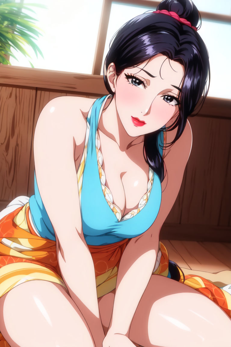 《[AI繪畫]美人母親整合肉嫁高柳傢》漫画 第01話