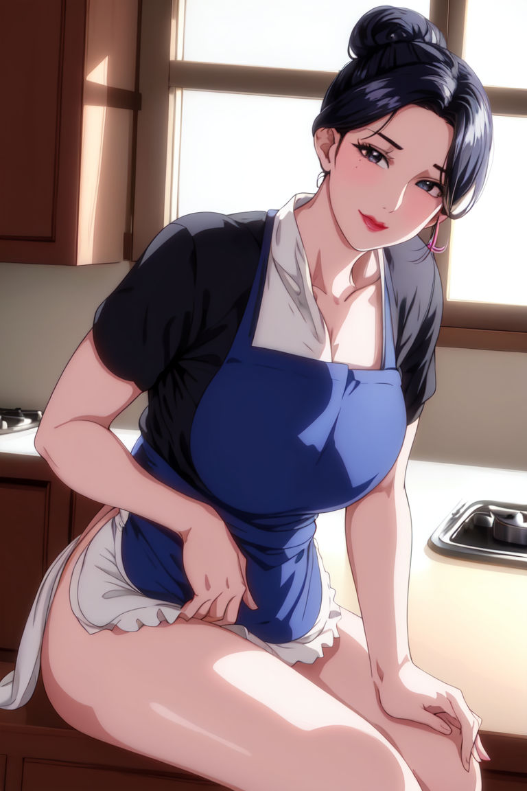 《[AI繪畫]美人母親整合肉嫁高柳傢》漫画 第01話