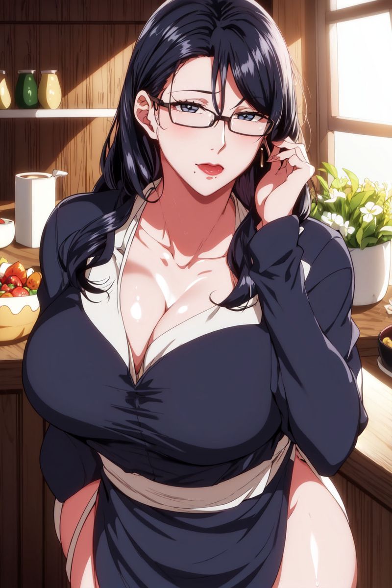 《[AI繪畫]美人母親整合肉嫁高柳傢》漫画 第01話