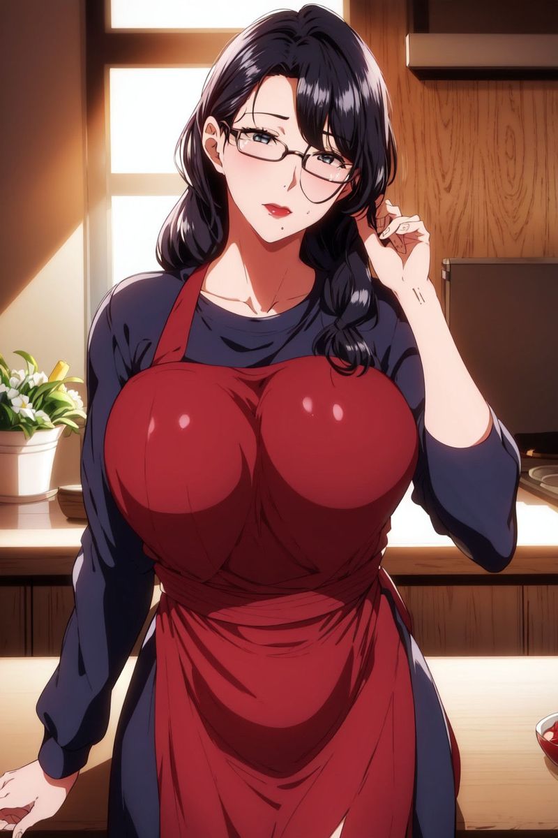 《[AI繪畫]美人母親整合肉嫁高柳傢》漫画 第01話