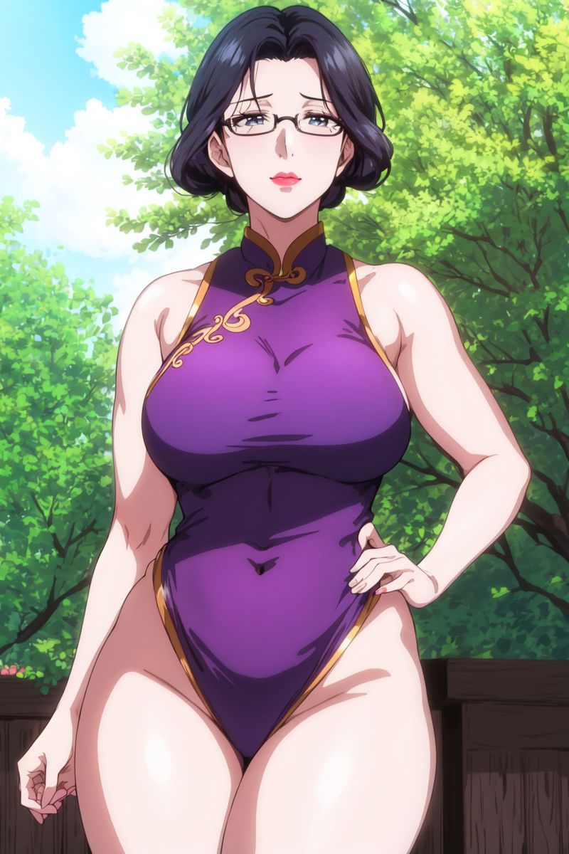 《[AI繪畫]美人母親整合肉嫁高柳傢》漫画 第03話