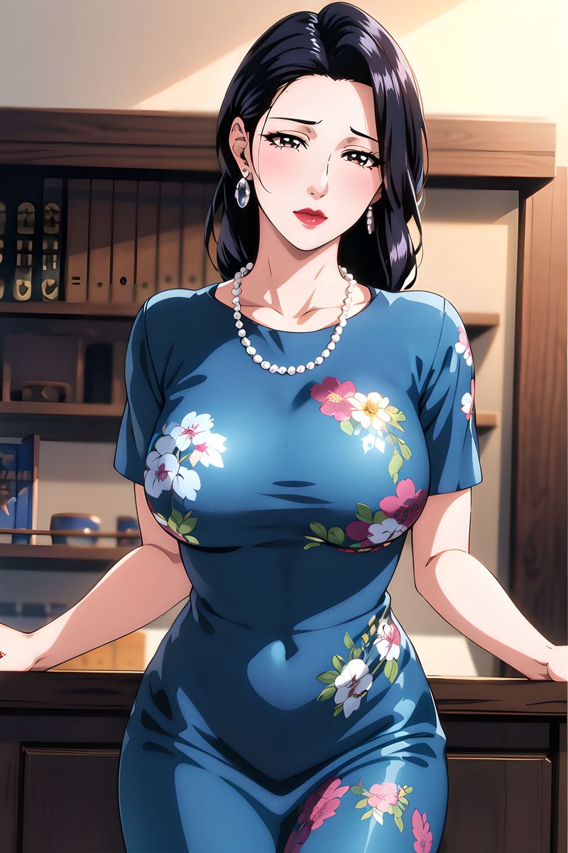 《[AI繪畫]美人母親整合肉嫁高柳傢》漫画 第03話