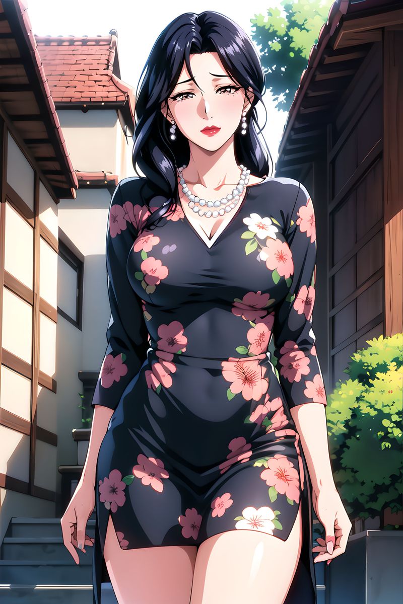 《[AI繪畫]美人母親整合肉嫁高柳傢》漫画 第03話