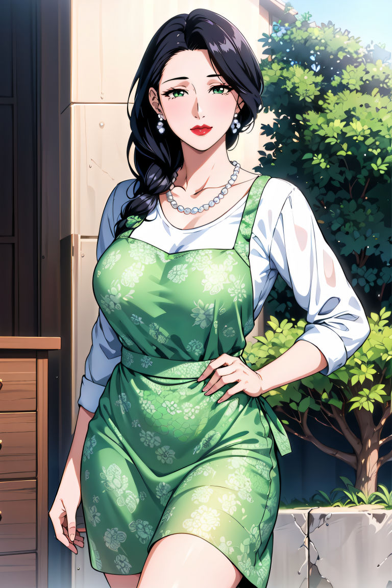 《[AI繪畫]美人母親整合肉嫁高柳傢》漫画 第03話