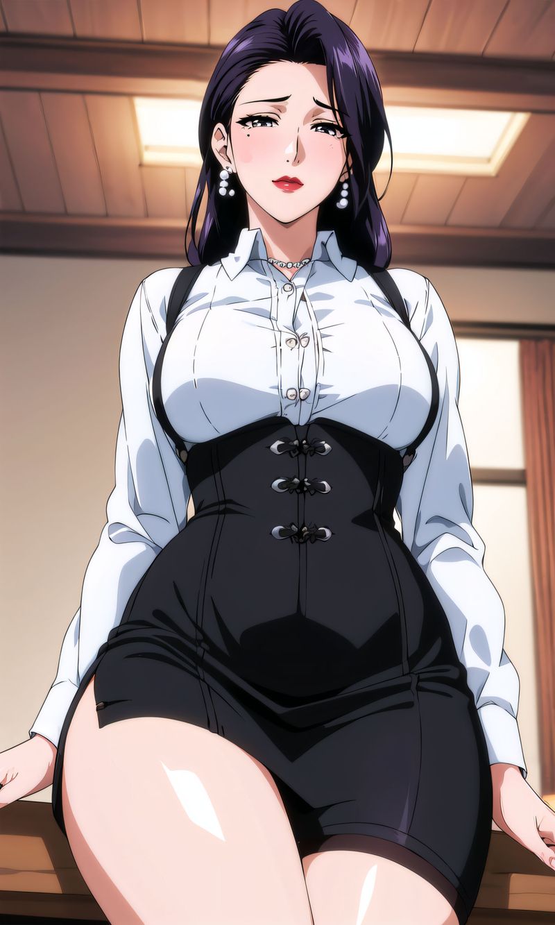 《[AI繪畫]美人母親整合肉嫁高柳傢》漫画 第04話
