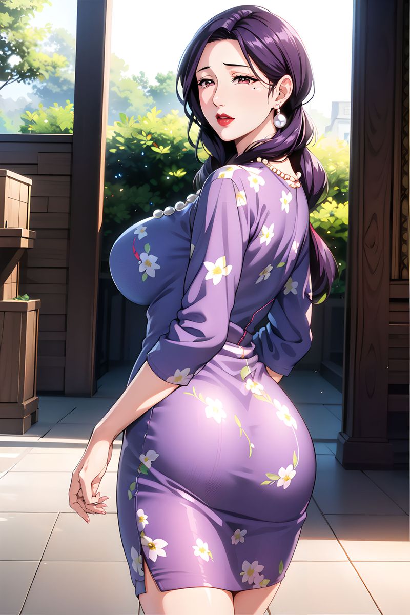《[AI繪畫]美人母親整合肉嫁高柳傢》漫画 第04話