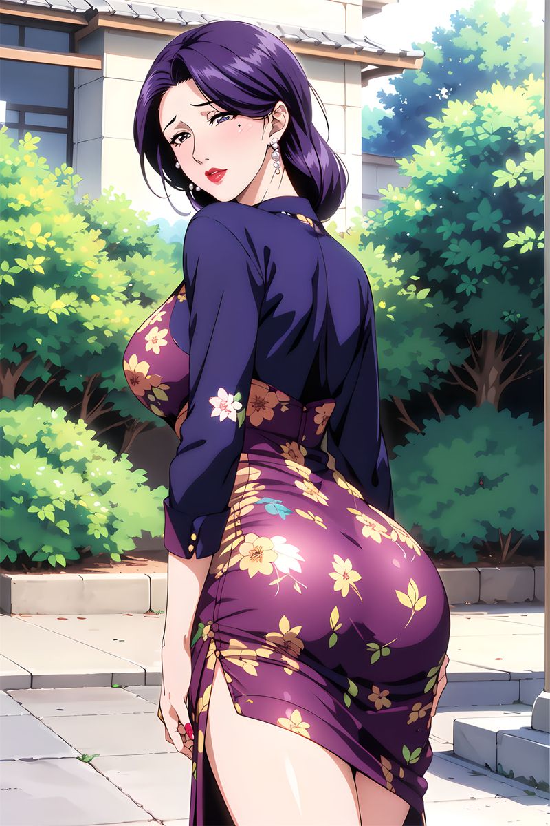 《[AI繪畫]美人母親整合肉嫁高柳傢》漫画 第04話