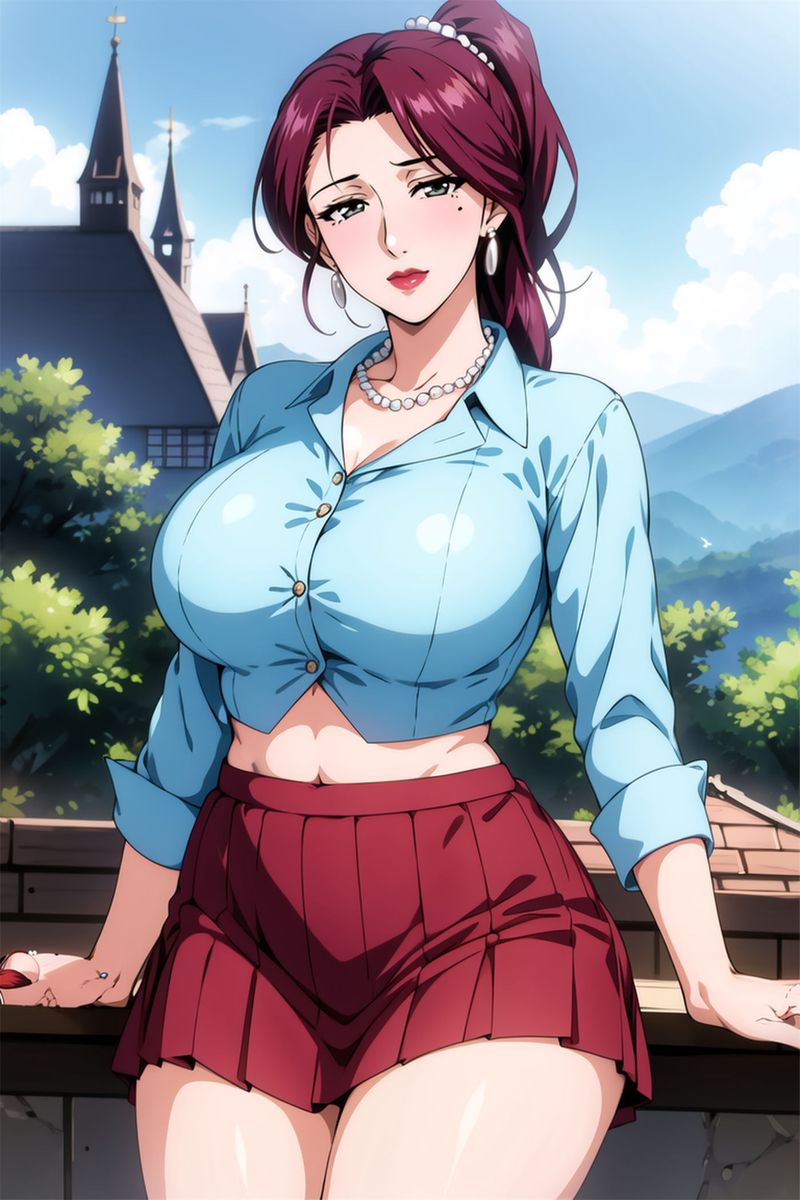 《[AI繪畫]美人母親整合肉嫁高柳傢》漫画 第05話