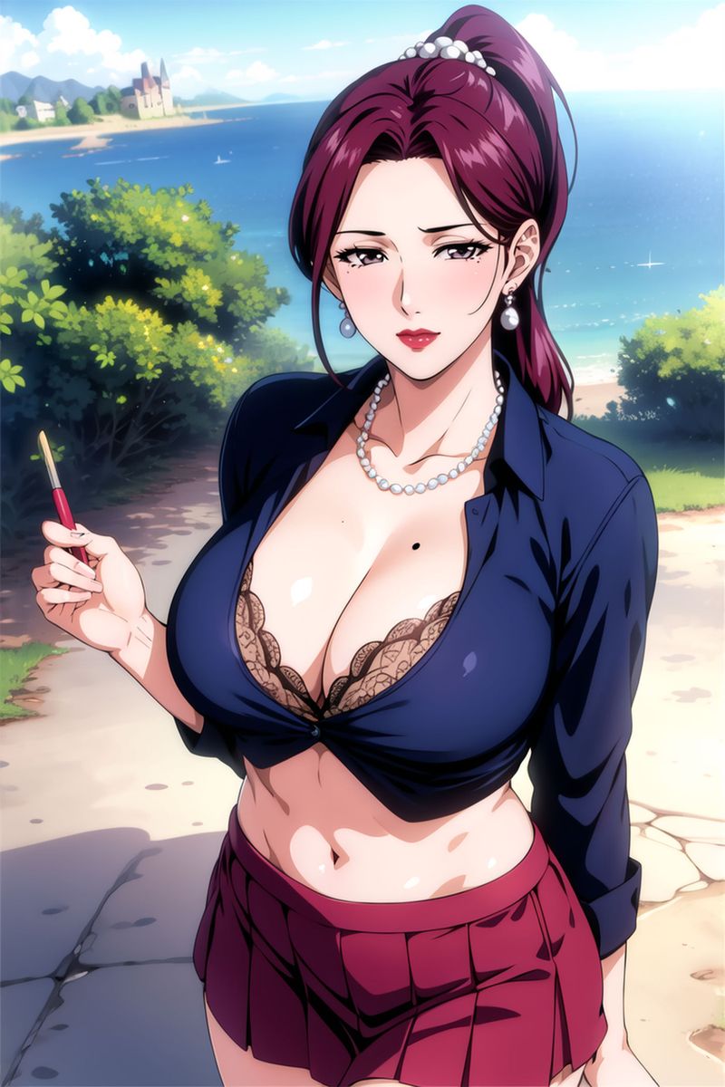 《[AI繪畫]美人母親整合肉嫁高柳傢》漫画 第05話
