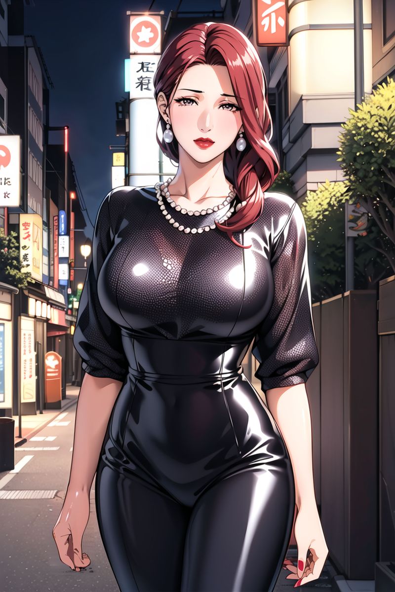 《[AI繪畫]美人母親整合肉嫁高柳傢》漫画 第05話