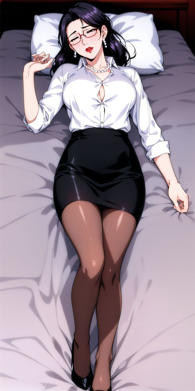 《[AI繪畫]美人母親整合肉嫁高柳傢》漫画 第06話