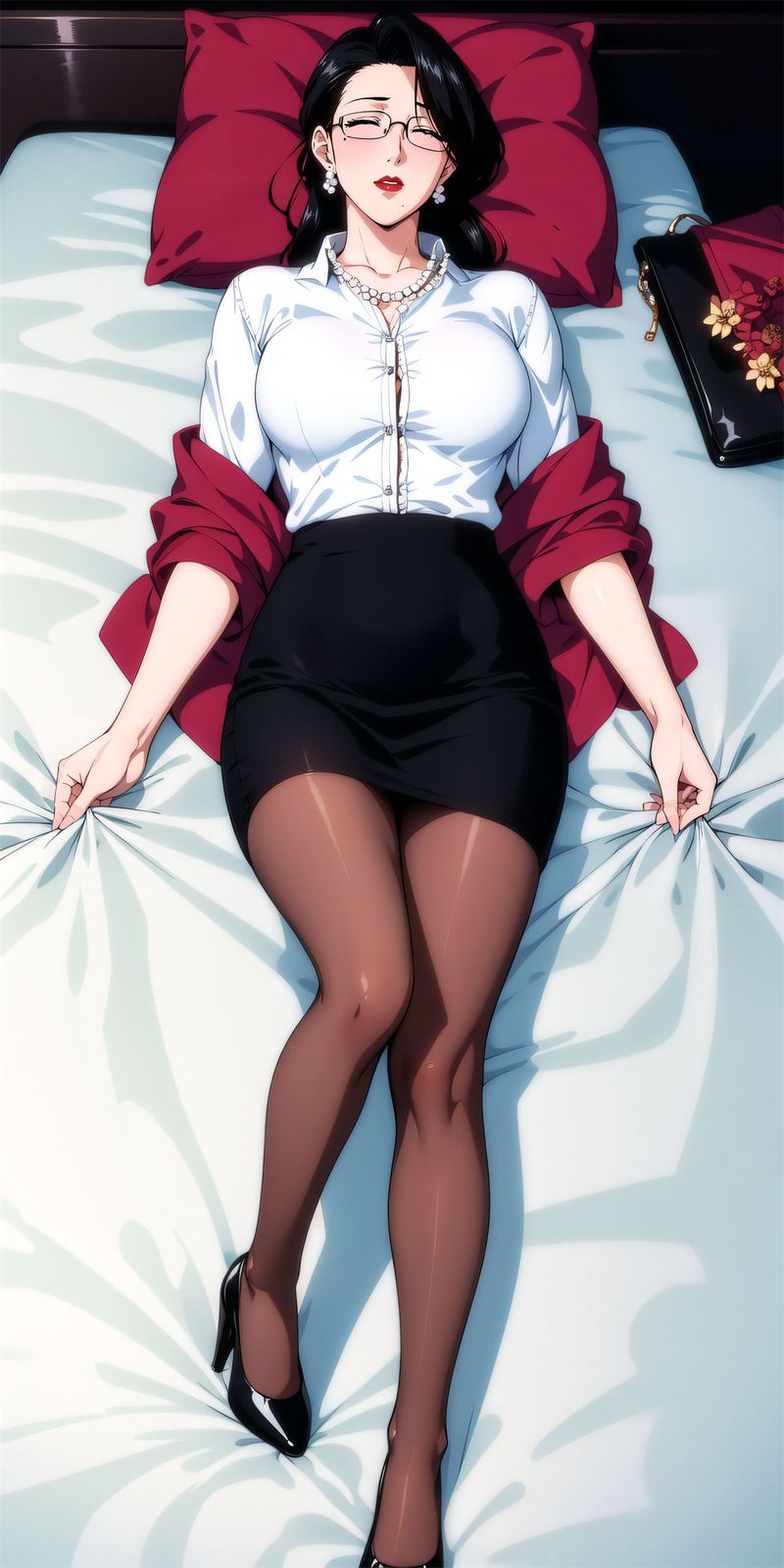 《[AI繪畫]美人母親整合肉嫁高柳傢》漫画 第06話