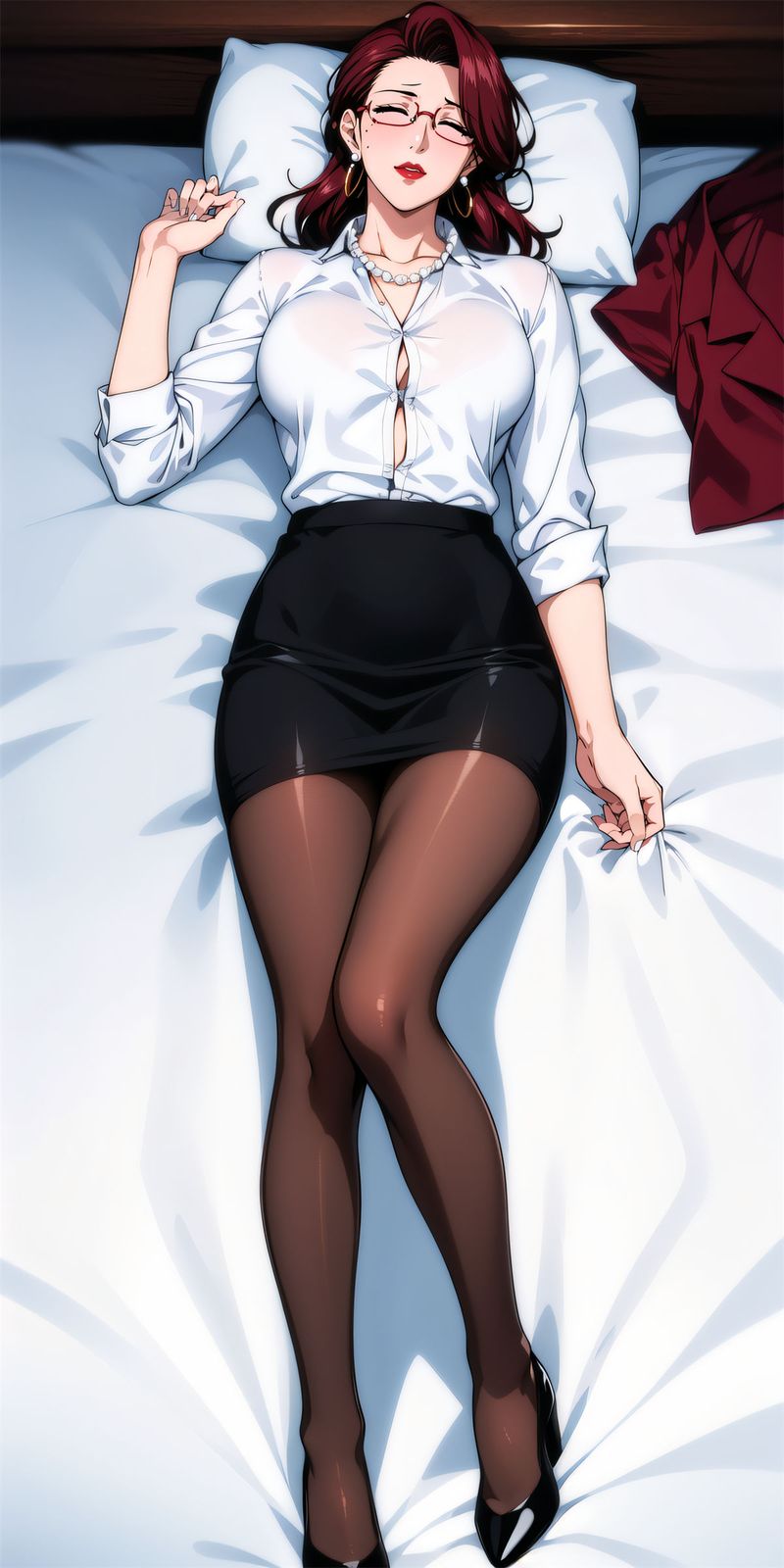《[AI繪畫]美人母親整合肉嫁高柳傢》漫画 第06話