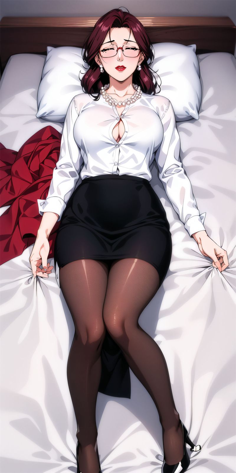 《[AI繪畫]美人母親整合肉嫁高柳傢》漫画 第06話