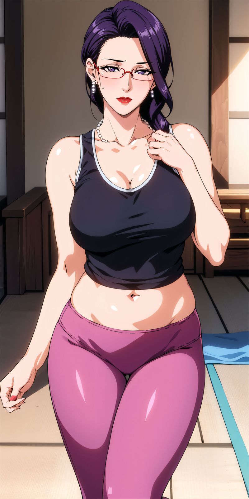 《[AI繪畫]美人母親整合肉嫁高柳傢》漫画 第06話
