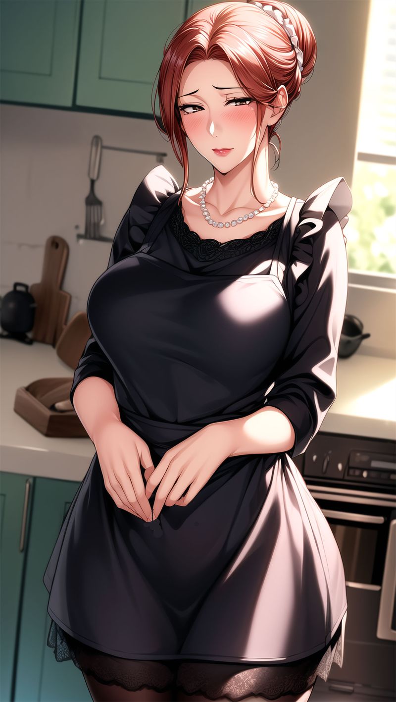 《[AI繪畫]美人母親整合肉嫁高柳傢》漫画 第07話