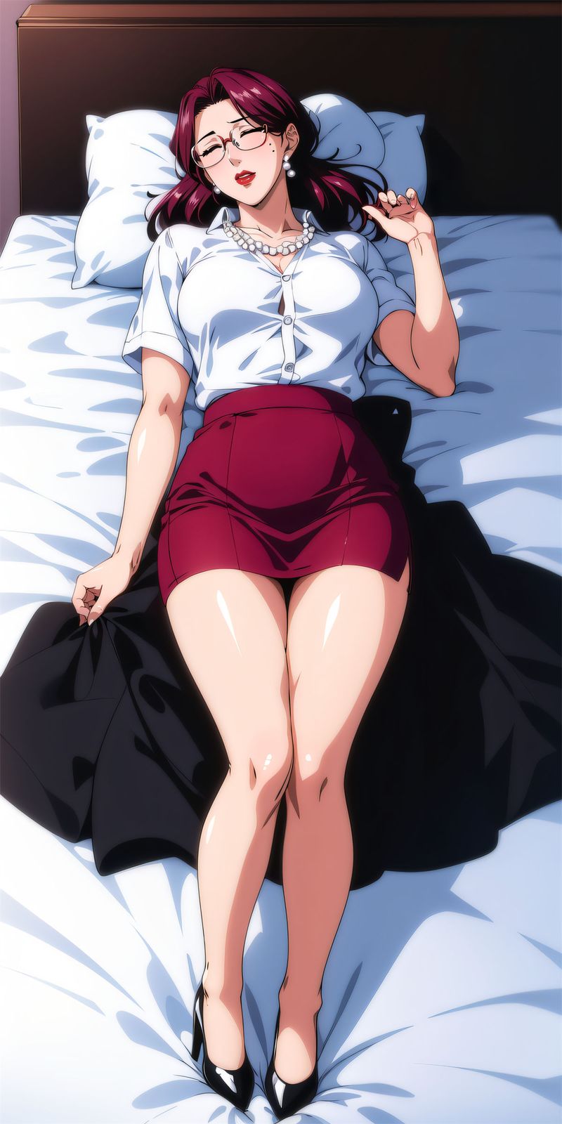 《[AI繪畫]美人母親整合肉嫁高柳傢》漫画 第07話