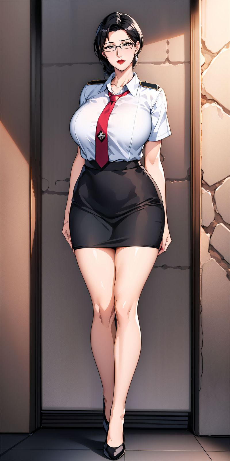 《[AI繪畫]美人母親整合肉嫁高柳傢》漫画 第08話
