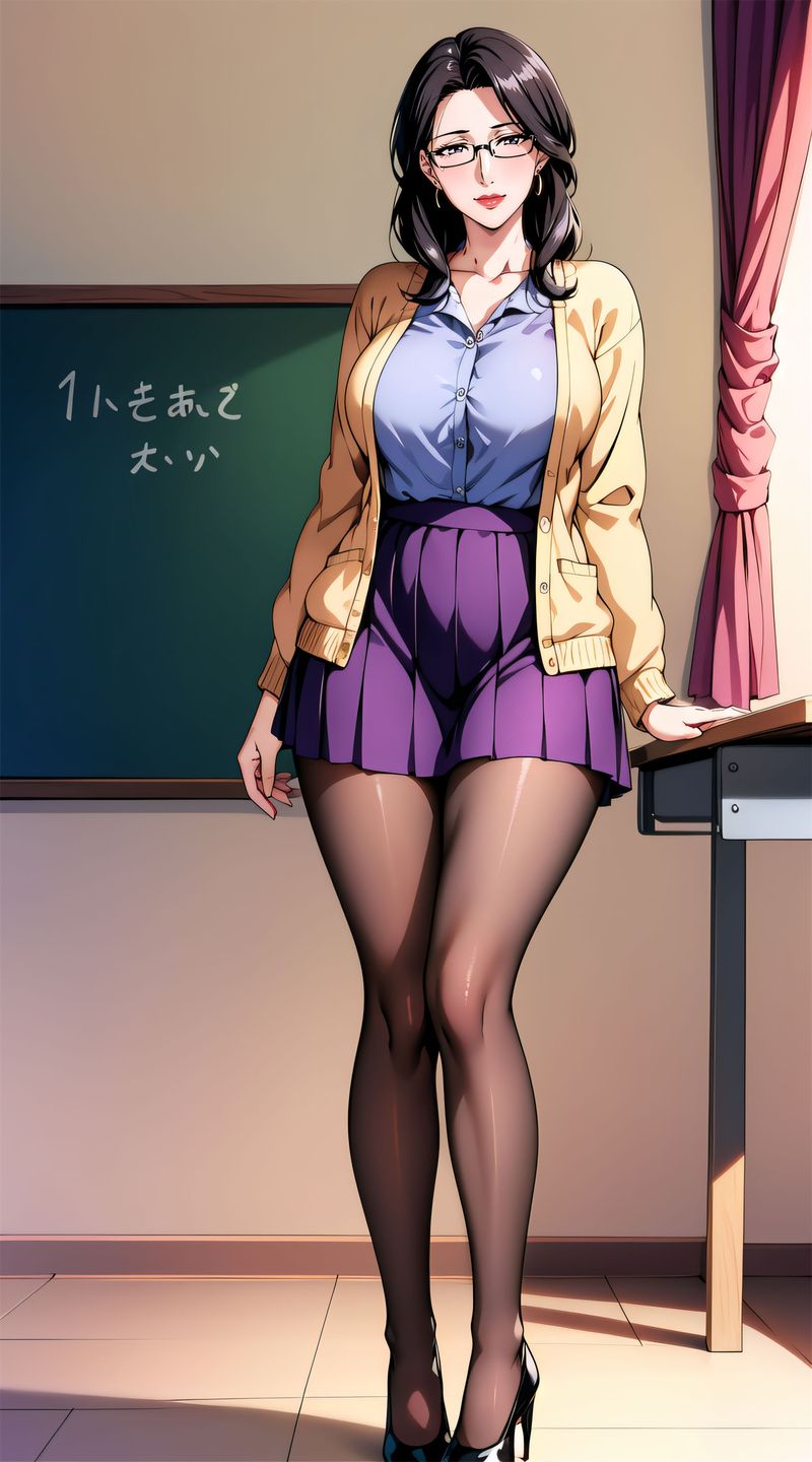 《[AI繪畫]美人母親整合肉嫁高柳傢》漫画 第08話