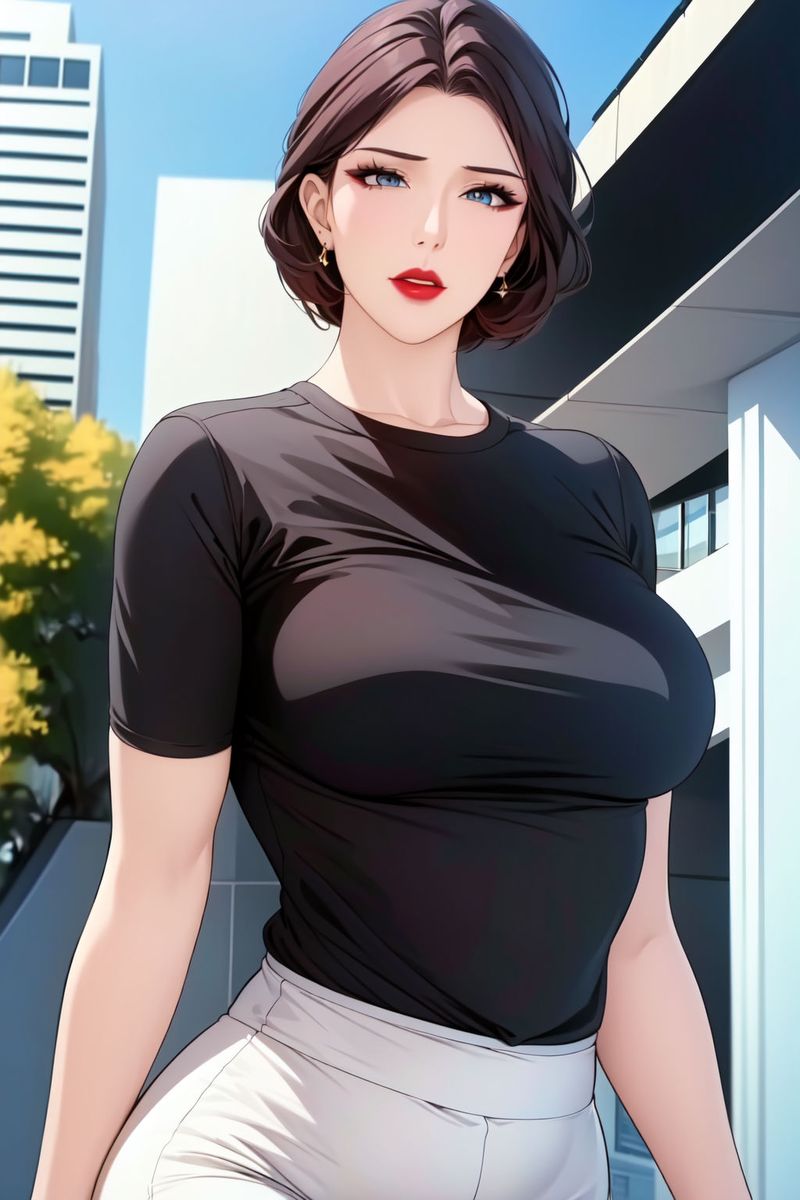 《[AI繪畫]美人母親整合肉嫁高柳傢》漫画 第09話