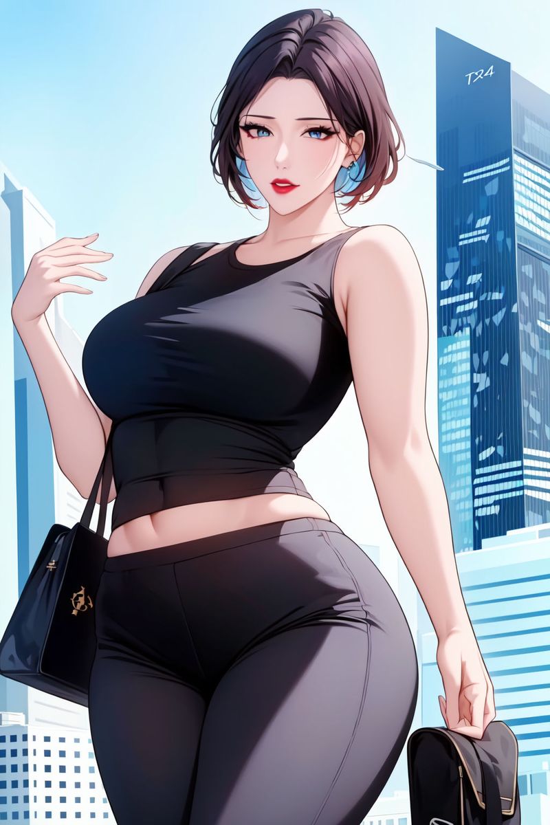 《[AI繪畫]美人母親整合肉嫁高柳傢》漫画 第09話