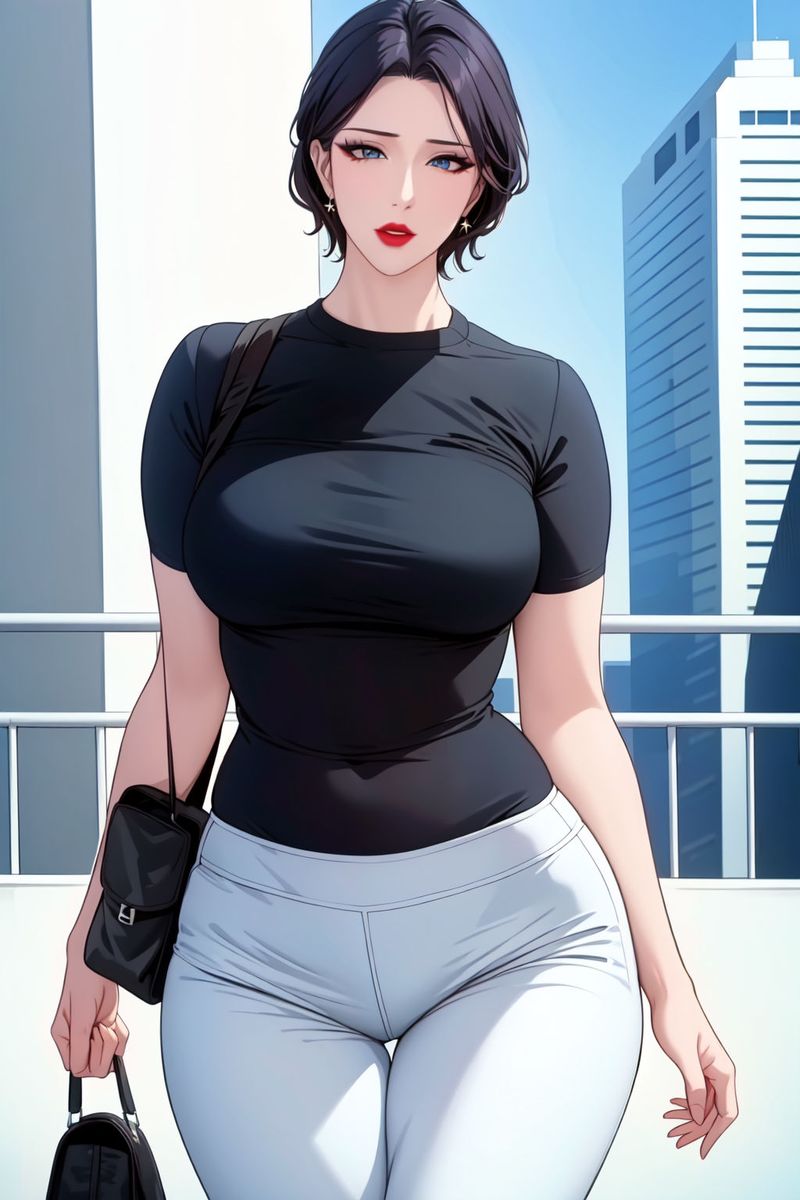《[AI繪畫]美人母親整合肉嫁高柳傢》漫画 第09話