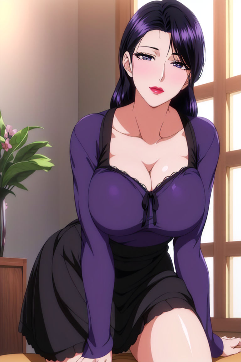 《[AI繪畫]美人母親整合肉嫁高柳傢》漫画 第09話