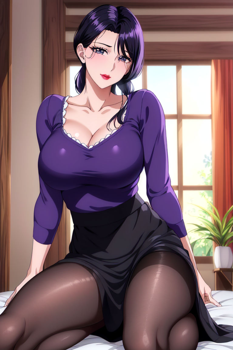 《[AI繪畫]美人母親整合肉嫁高柳傢》漫画 第09話