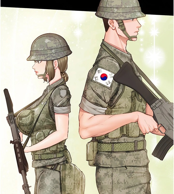《報告女班長:一根突起》漫画 第1話-女軍部隊唯一的男兵