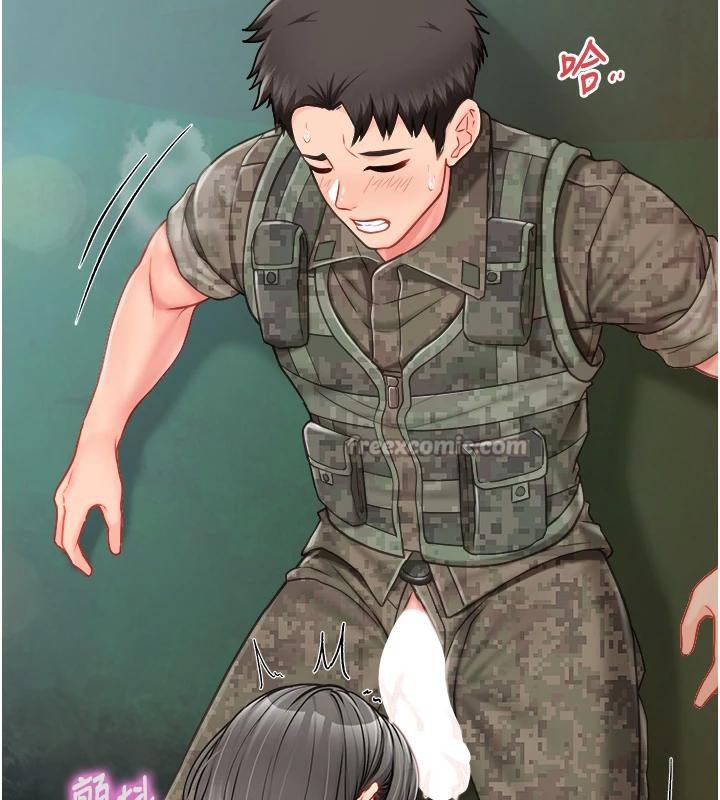 《報告女班長:一根突起》漫画 第29話-訓練中發情的女兵們