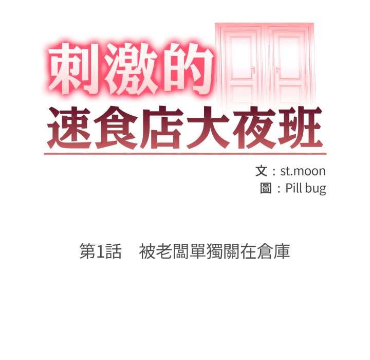 《刺激的速食店大夜班》漫画 第1話