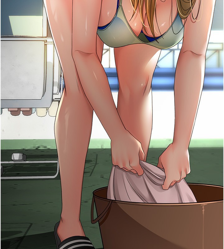 《頂加套房的春天》漫画 第3話-射進正妹鄰居的雪白乳溝