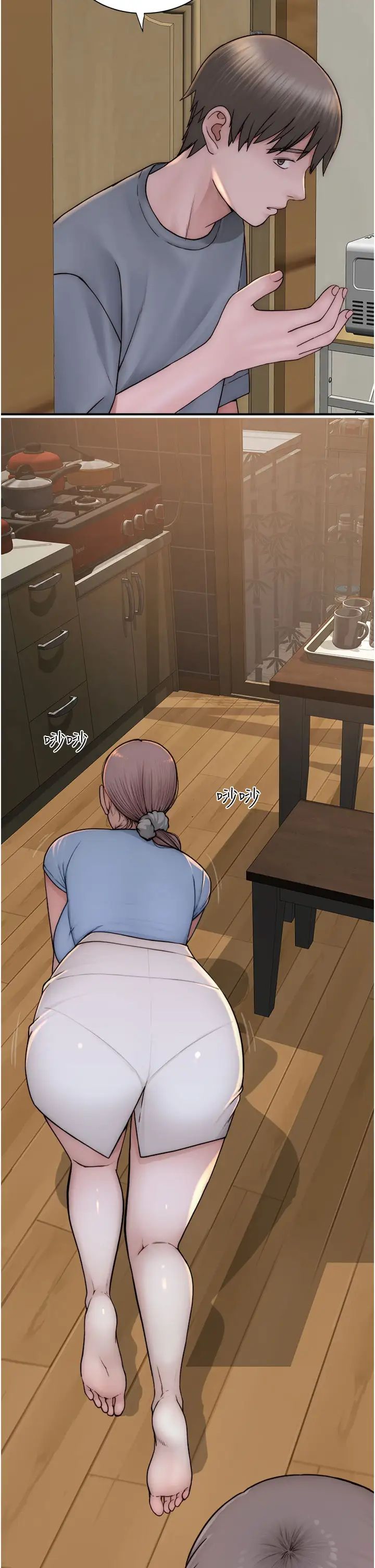 《繼母的香味》漫画 第51話-忍瞭整晚的強烈性慾