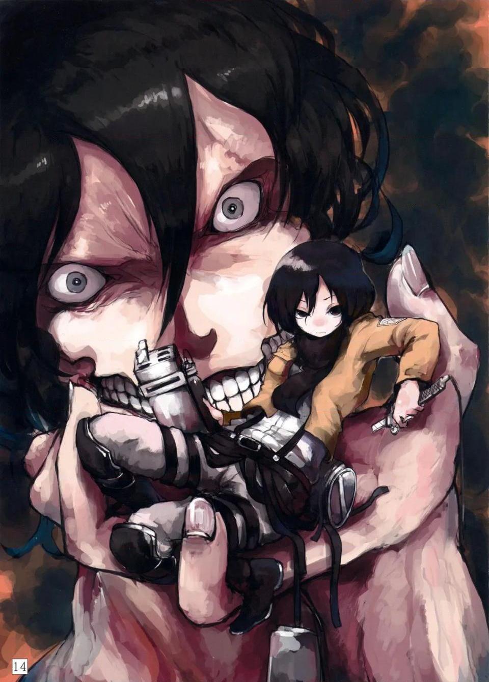 《进击的巨人精选合集》漫画 第1話进击的巨人（本子）精选合集