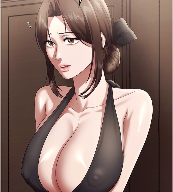 《老闆娘的誘惑》漫画 第64話-在樓梯間展示精湛口技