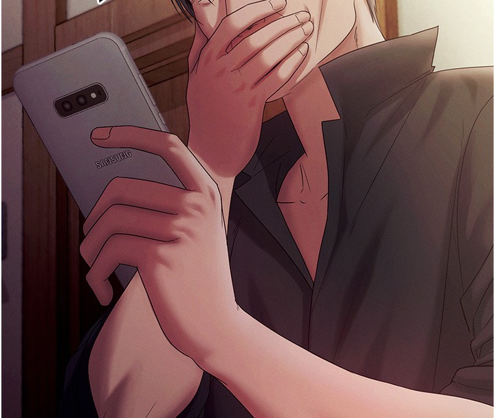 《老闆娘的誘惑》漫画 第78話-老公聽不到的甜蜜呻吟