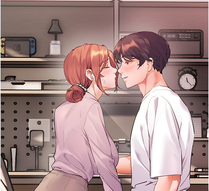 《老師的親密指導》漫画 第83話-吃老師的唇當前菜