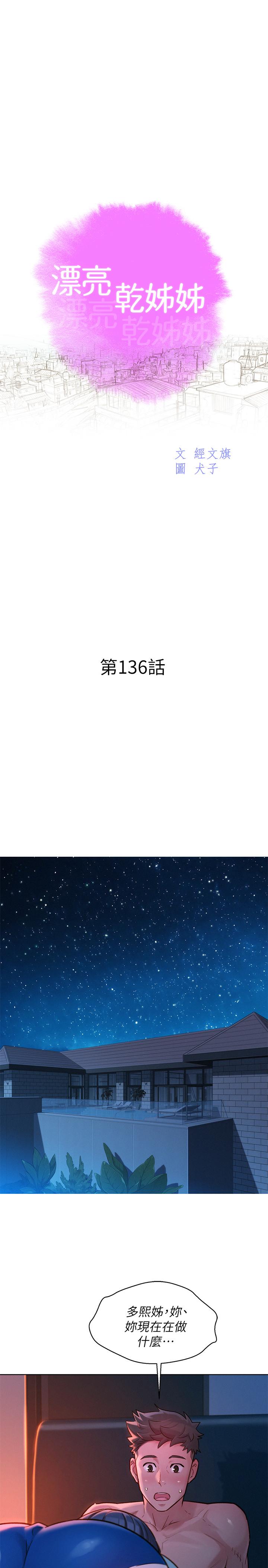 《漂亮乾姊姊》漫画 第136話-得知志豪的心
