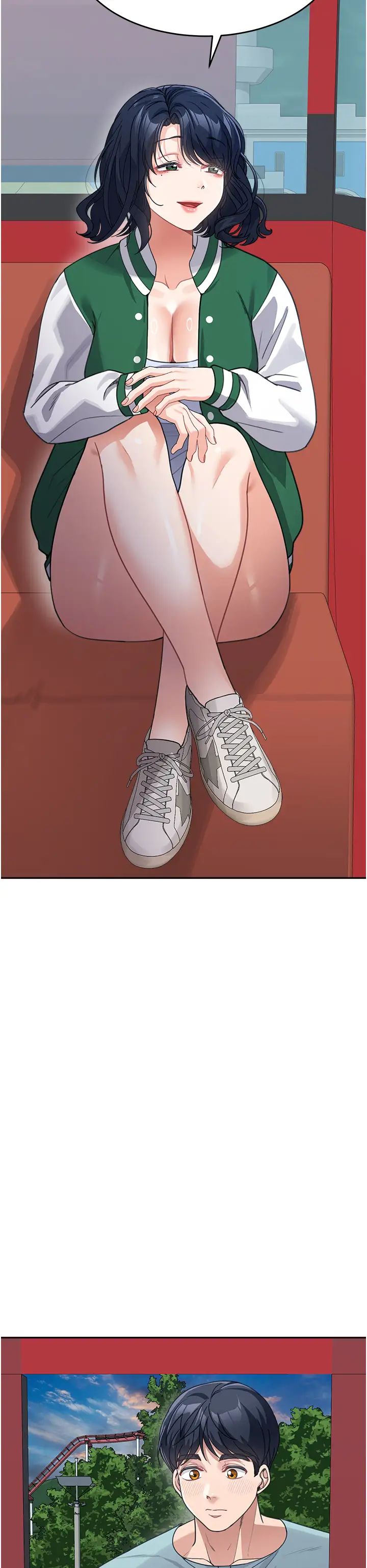 《童顏繼母》漫画 第36話-我沒穿內褲，直接來吧!