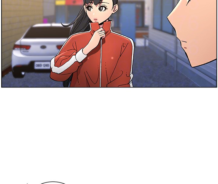 《兄妹的秘密授課》漫画 第42話-引擎蓋上大玩美人魚體位