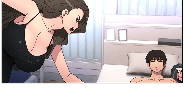 《兄妹的秘密授課》漫画 第69話-目睹兒子大鵰展翅現場!