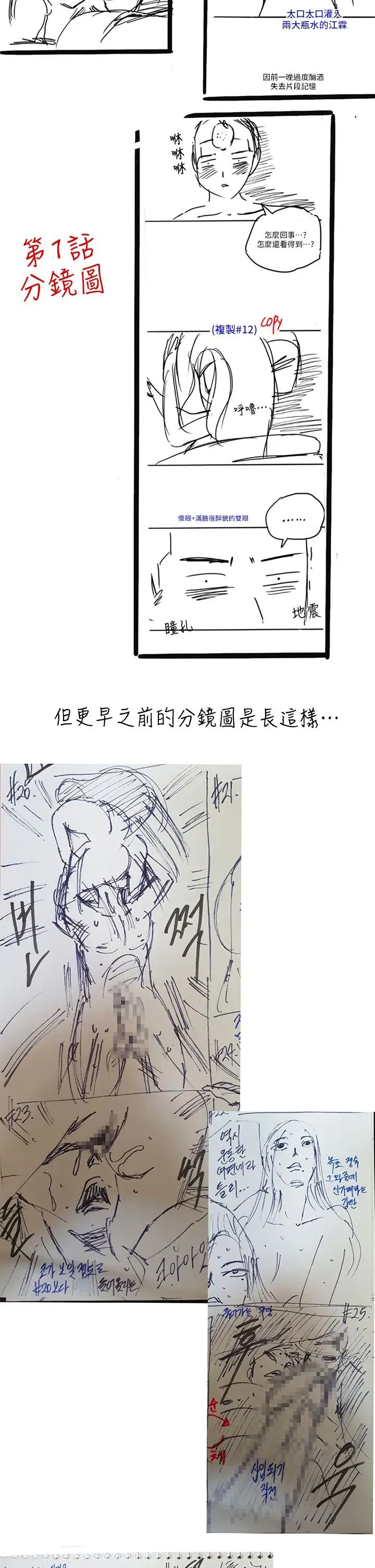 《迎新小套房》漫画 後記